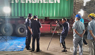 安徽省检验检疫局宣传片拍摄中